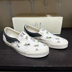vans vault og slip on lx Ralph Steadman bee